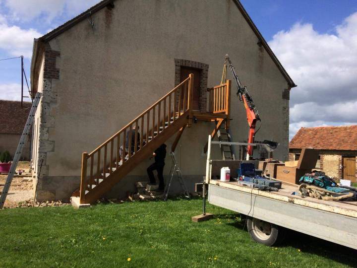 Escalier Château-Renard