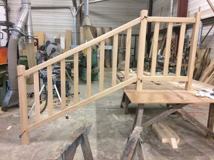 Fabrication d'escalier Château-Renard