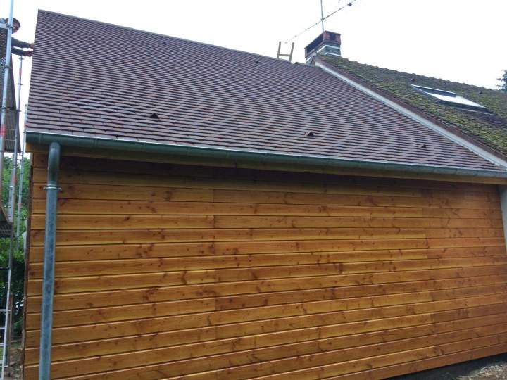 Pose de couverture Château-Renard