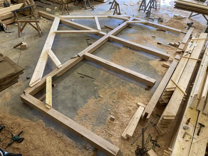 Création de charpente Château-Renard