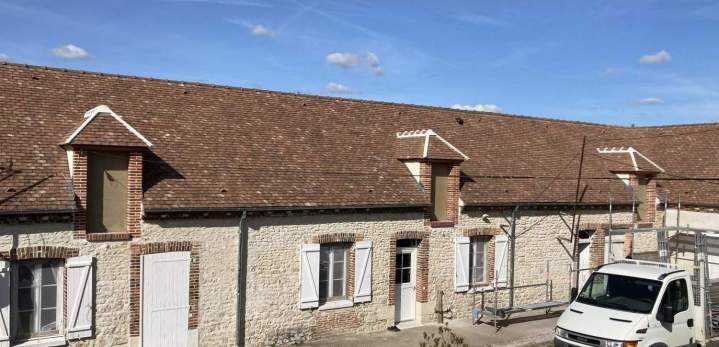 Pose de couverture Château-Renard