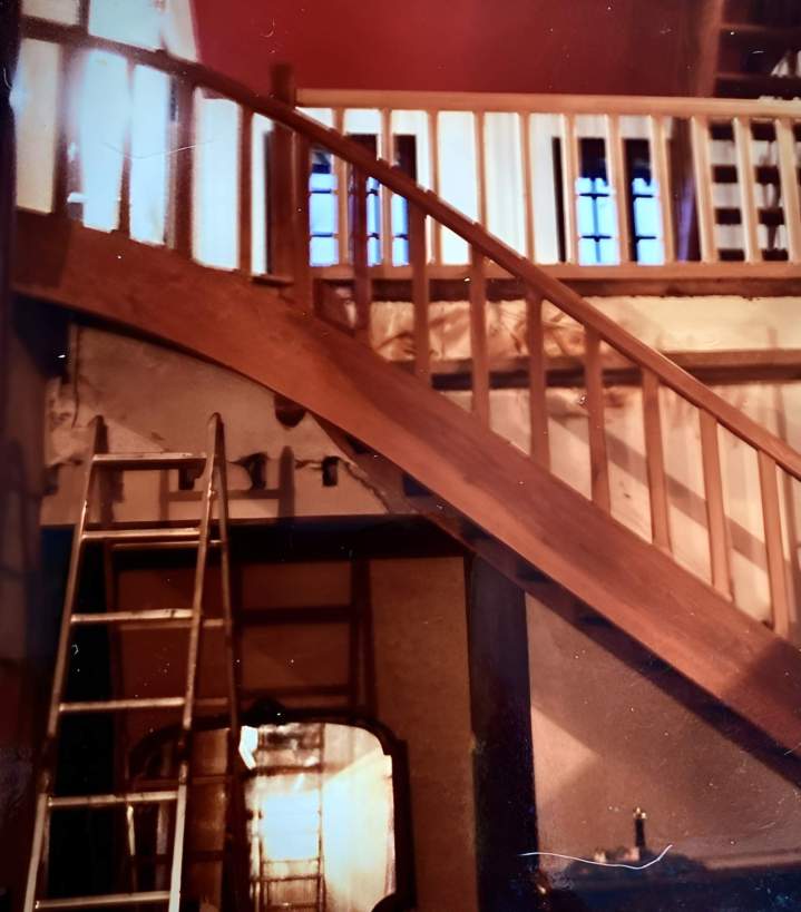 Escalier en bois Château-Renard