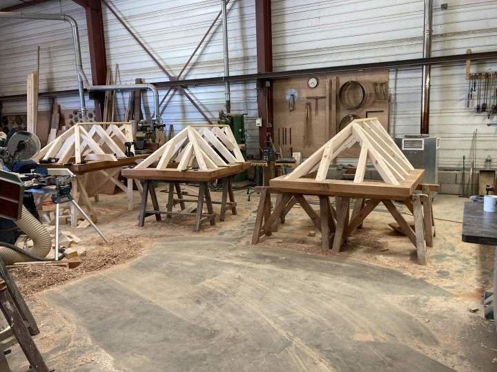 Fabrication de charpente Château-Renard